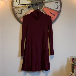 Lulus, burgundy dress size XS